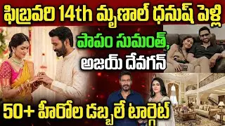 Feb 14thన మృణాల్ ధనుష్ పెళ్లి, షాక్ లో సుమంత్ | Mrunal Thakur and Dhanush Marriage fixed on 14th Feb