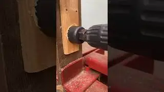 O Segredo da serra copo, como fazer o furo Perfeito 👏🏼 #diy #asmr #gambiarra