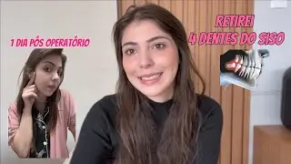 Minha Experiência REAL: Extração de 4 Sisos (Vlog + Dicas do Pós-Operatório)