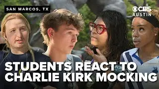 FULL INTERVIEWS: Texas State students react to expulsion of student who mocked Charlie Kirk