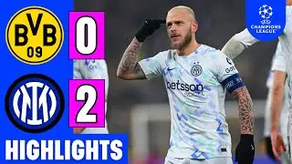 Borussia Dortmund vs Inter Milan 0-2 | Highlights | Dimarco Freekick | UCL 2025-26 | Andy Diouf Goal