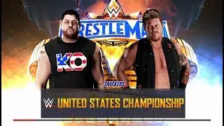 WWE 2K18 (PS4) Chris Jericho vs Kevin Owens Wrestlemania 33