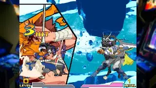 Strider Hiryu/Strider Hien VS Kenji/Jedah