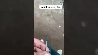 Back Chamfer Tool | Sahara Tools | cutting Tool Specialist #chamfer #engineering #tooling#industrial