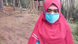 Crossdress - Hijab Outing with Girlfriend 😘😘