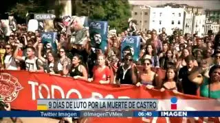 Nueve d&iacute;as de luto en Cuba: los funerales de Fidel Castro