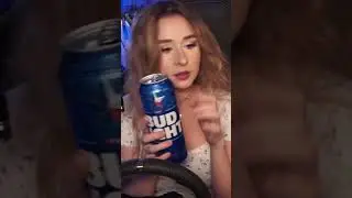 Шведская девушка пробует американское пиво Bud Light 😰