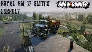 Is The Bug Useful With The Royal BM17? SnowRunner Phase 8 New Update/DLC Tips And Trick Hard Mode
