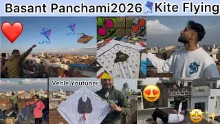 Basant Panchami 2026 | Kite Flying 🪁 | Most Funn Day | Kite Stash 