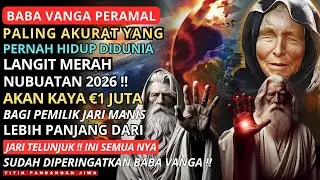 Jiwa Terpilih💫Langit Merah Berbisik:Baba Vanga Bagi Jari ManisTanda Akan Menerima Uang €1Juta 2026😱🚀