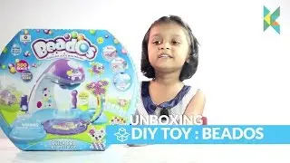 Beados Magic Beads Quick Dry Design Station Unboxing opening, Review and Play : Kyrascope  shopkins