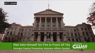 Man Sets Himself On Fire In Front Of The Georgia Capital