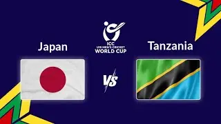 Japan vs Tanzania | ICC Men's U19 ODI World Cup 2026 | Cricket26