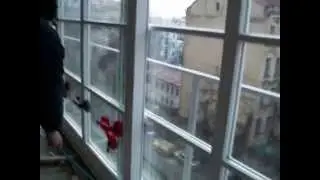 Компания ФРАМ. Монтаж конструкции с параллельно-сдвижной фурнитурой Roto Patio Life