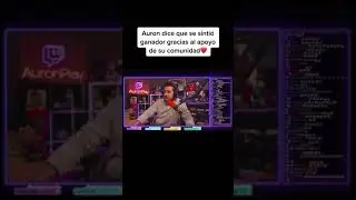 AURON SE SINTI&Oacute; GANADOR Y AGRADECE A SU COMUNIDAD ❤ | #shorts