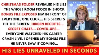 Christmas Bonus Folder Exposed My Boss&rsquo;s Secret Fraud in a Packed Boardroom&hellip; And Room Fell Silent