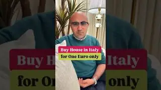 Buy House in Italy for One Euro only | Business | Sarthak Ahuja