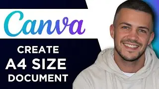 How To Create A4 Size Documents in Canva (Step By Step)