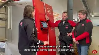 Témoignage Gaec de la Cossonnière Neuve - entretien journalier Lely A5