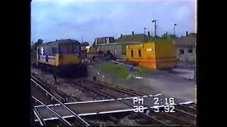 INTER CITY. class 73 At Barham 30 5 92 Neil Hayton railway memories