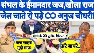 Co Anuj Chaudhary | Cm Yogi | Action On Co Anuj Chaudhary | Sambhal Case Update | FIR On Co Anuj | 