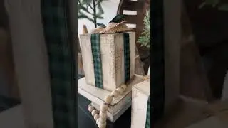 How to Make Wooden Christmas Presents in Just 30 Seconds!