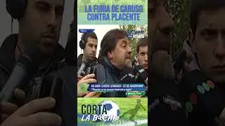 Caruso Lombardi sacado contra Placente: hist&oacute;rica interna en Argentinos Juniors.