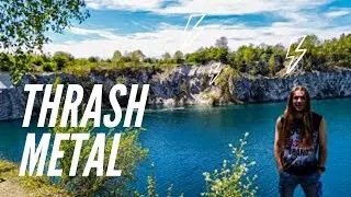 4 styles of thrash metal in 40 seconds on drums (Alesis Nitro Mesh Kit)