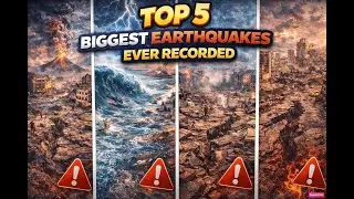 Top 5 Biggest Earthquakes Ever Recorded | When the Earth Shook the World