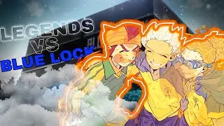Axel Blaze - Jude Sharp -Mark Evans vs Blue Lock 🔵⚽️🔥🔥🔥