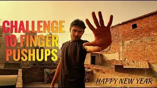 10 Finger Pushups Challenge - New Year Special 🎆