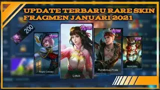 Update Rare skin FRAGMEN Shop terbaru Januari 2021