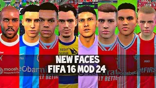 FIFA16 MOD 24||8 NEW FACES+MINIHEADS 24‼️