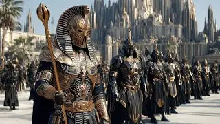 The Golden Pharaoh's Black Obsidian Empire | SCI-FI AI Short Film