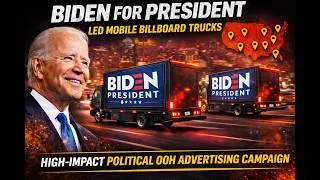 LED Mobile Billboard Trucks in Action | High-Impact Political OOH Advertising Campaign