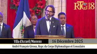 Repr. k&ograve; diplomatik la Anbasad&egrave; Canada Andr&eacute; Fran&ccedil;ois Giroux deklare nan k&egrave;k sem&egrave;n manda KPT fini