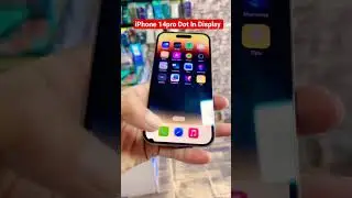iPhone 14pro Dot In display #shorts