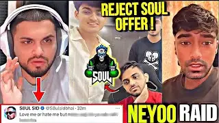 SOUL OFFER HECTOR 😱 NEYOO SUPPORT 💛SID REACTION #viralvideo