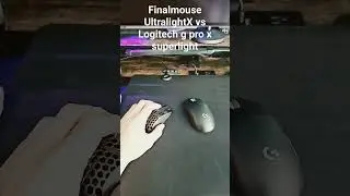 Finalmouse vs Logitech #finalmouse #gaming #callofduty #pcsetup