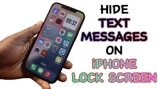 How to Hide Text Messages on iPhone Lock Screen