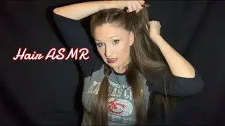 ASMR | HAIR BRUSHING & WHISPERING | SHOWING YOU 3 EASY HAIRSTYLES