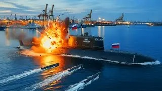Ukraine&rsquo;s World-First UNDERWATER Drone STRIKE SINKS $450M Russian Sub &mdash; BIG MISTAKE