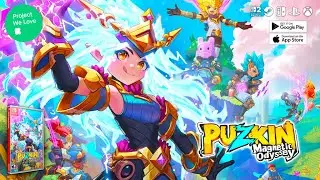 Now on Kickstarter: PUZKIN - Magnetic Odyssey