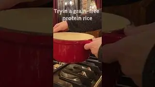 Protein Rice #glutenfree #glutenfreerecipes #glutenfreemeals #lowerbloodsugar #prediabetes #health