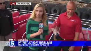 Fox5 aboard the Patriot Jet Boat (Part 1)