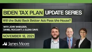 Will the Build Back Better Act Pass the House?