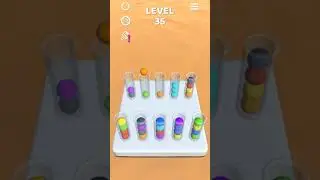 Sort It 3D ball puzzle  level 35 Gameplay Walkthrough