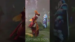 Lina and Crystal Maiden Dance  #sfm #shorts