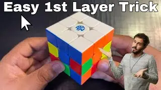 How to Solve 1st Layer of Rubik&rsquo;s Cube [World&rsquo;s Easiest Method] 