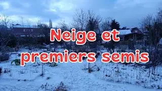 Neige et Premiers Semis Janvier 2026